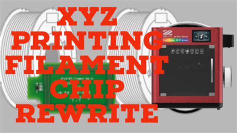 how to rewrite a nfc tag from xyz 3d printer|nfc tag filament reset.